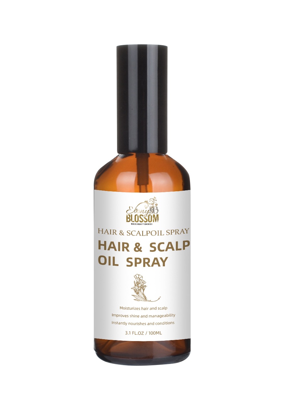 Ebony Blossom Hair & Scalp Oil Spray