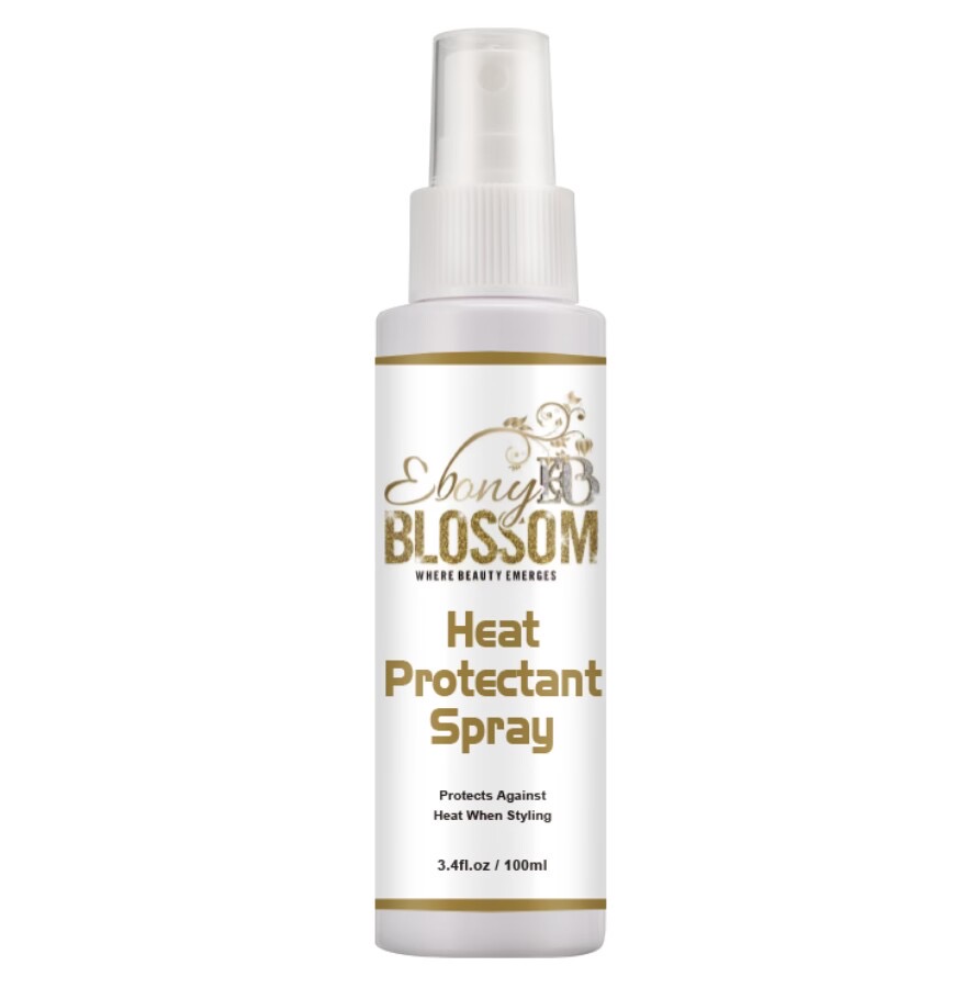 Ebony Blossom Hair Heat Protectant Spray